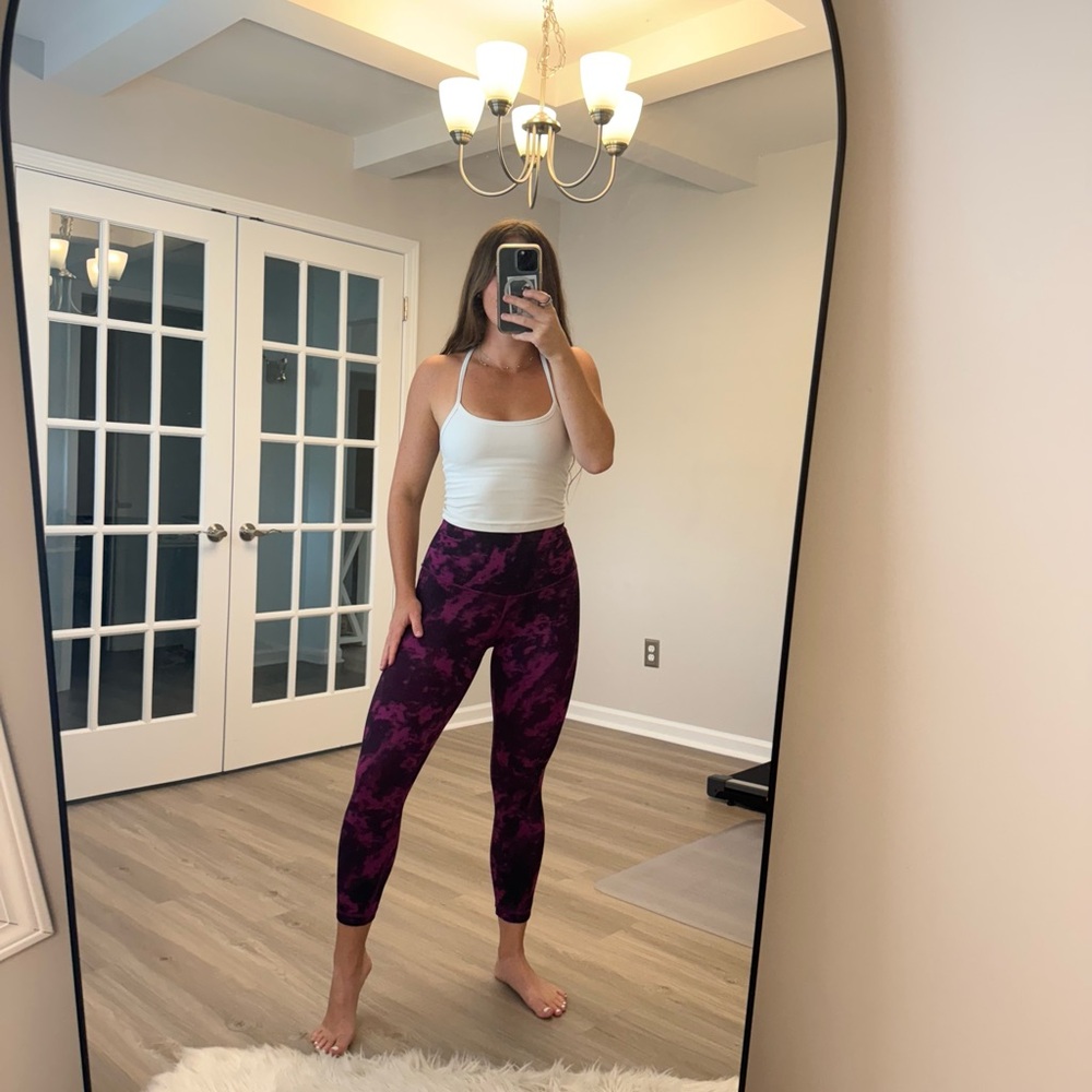 Lululemon Breezie Regal Plum Wunder Under Crop 4